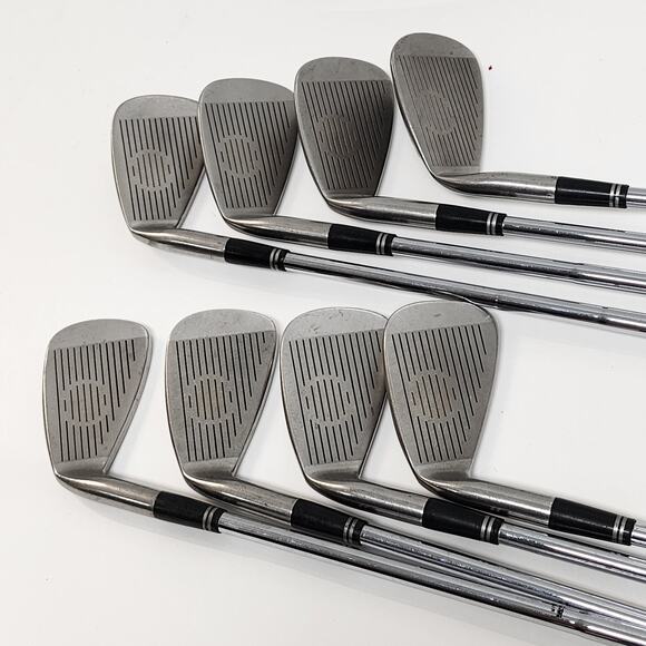 King Cobra Tour Oversize Iron Set 3-7 9 PW+SW (NO #8) Stiff S300U Steel Bad Grip - Picture 2 of 10